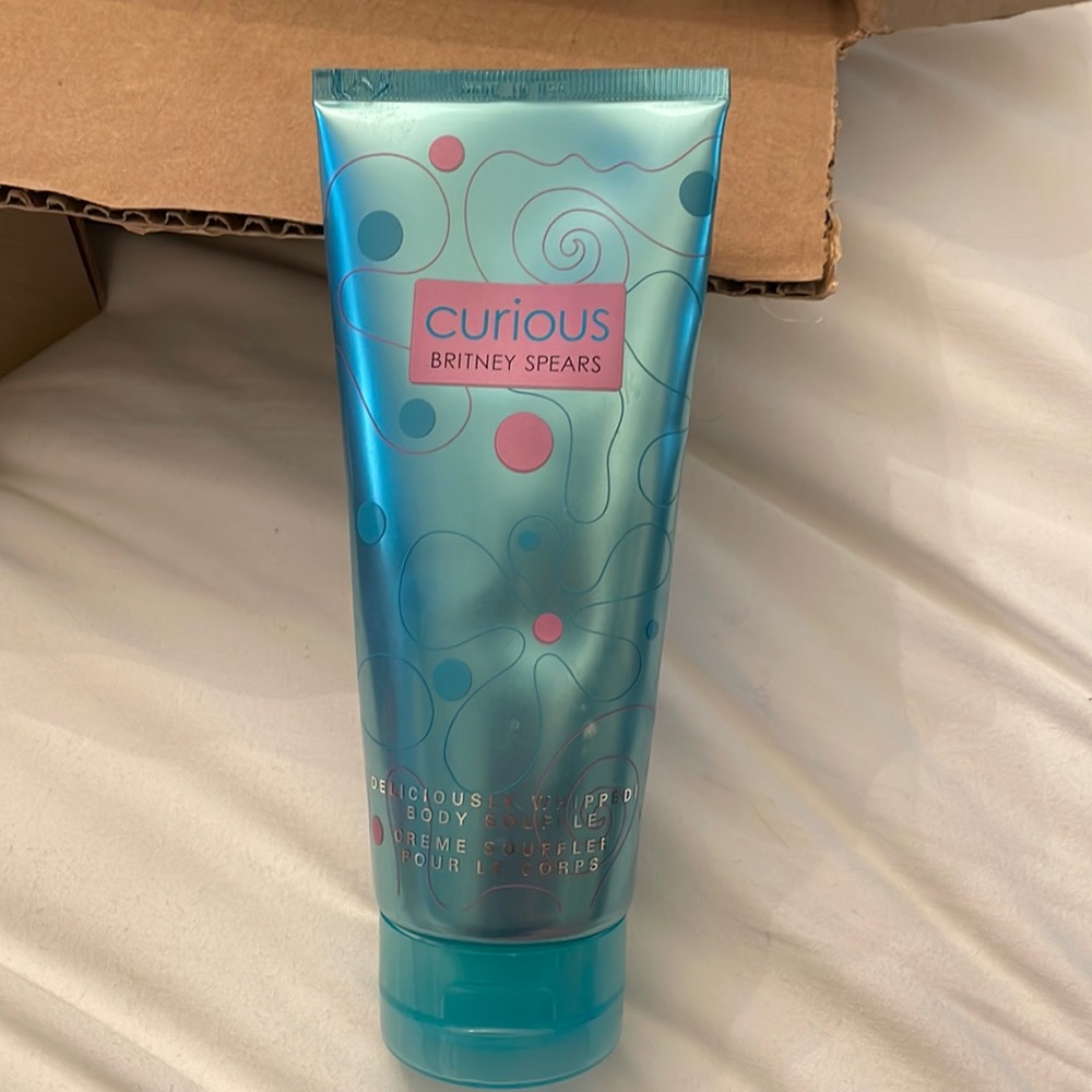 Curious Britney Spears lotion